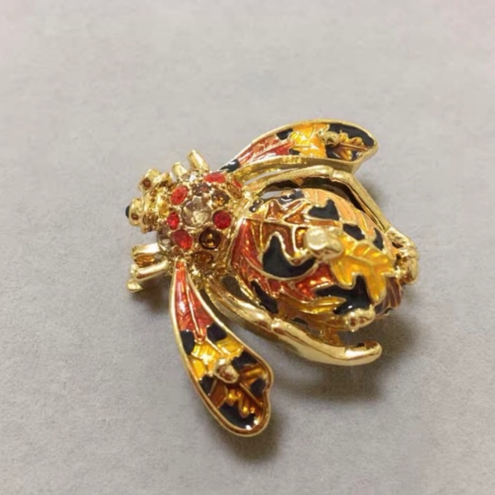 Joan Rivers Classics Four Seasons Fall Brooch Pin